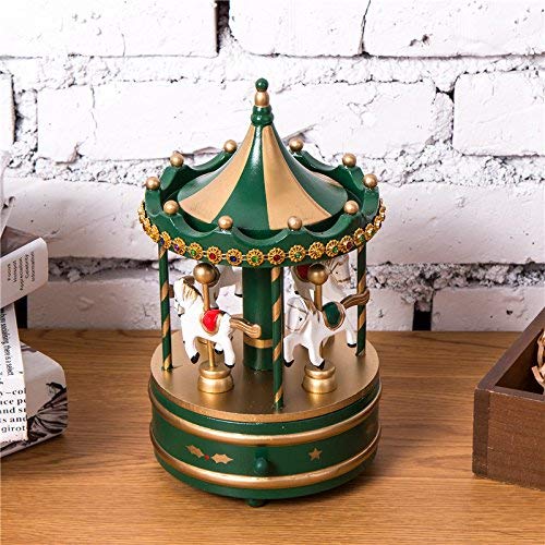 Amazon.co.jp: ShiSyan オルゴール 木製オルゴールカルーセル